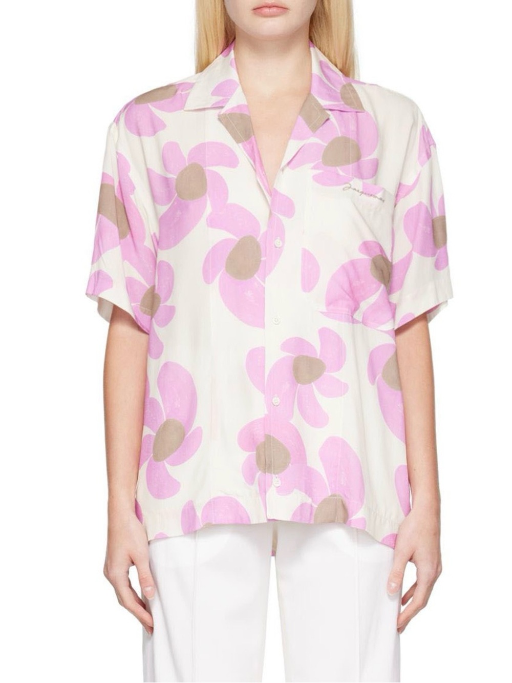 JACQUEMUS | Off-White Le Papier 'La Chemise Jean'
